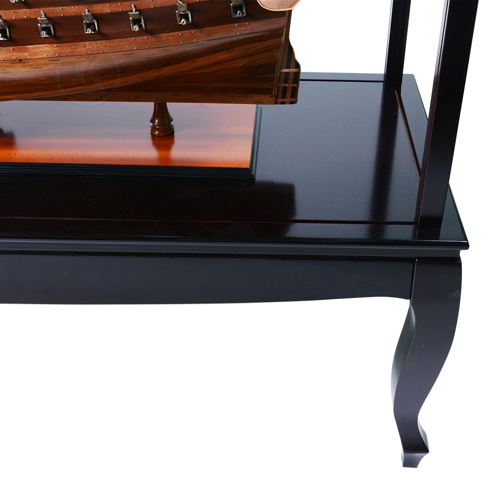 BIG BOAT CASE | HIGH QUALITY DISPLAY CASE FOR MODEL SHIP | Multi sizes and style available For Wholesale