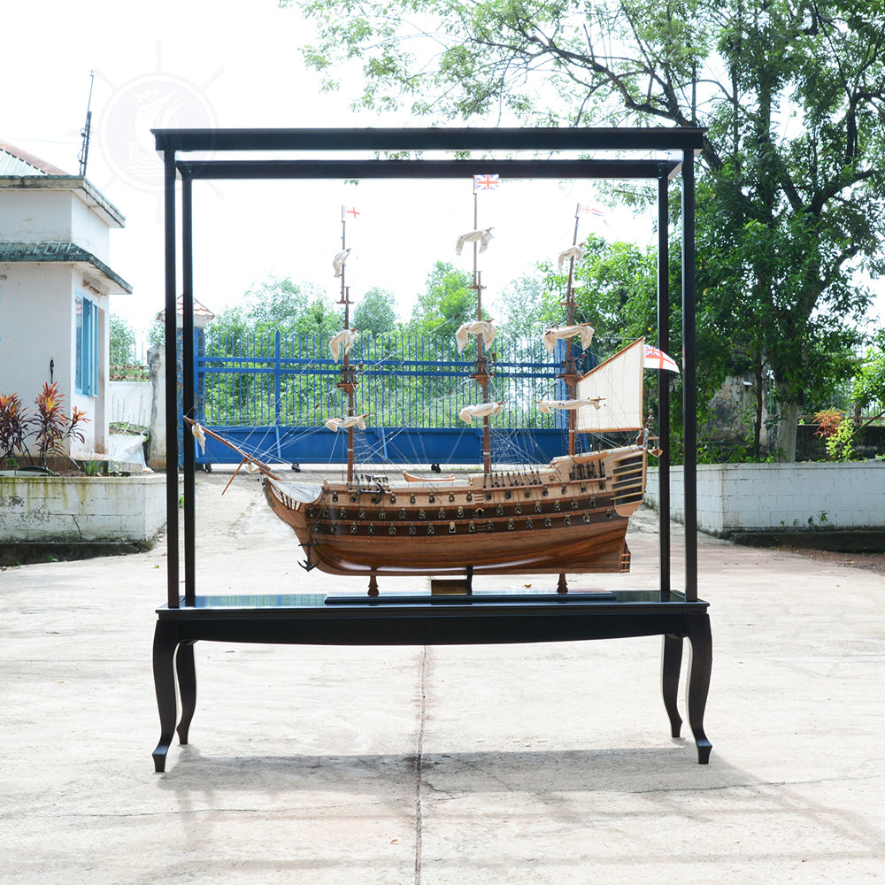 BIG BOAT CASE | HIGH QUALITY DISPLAY CASE FOR MODEL SHIP | Multi sizes and style available For Wholesale