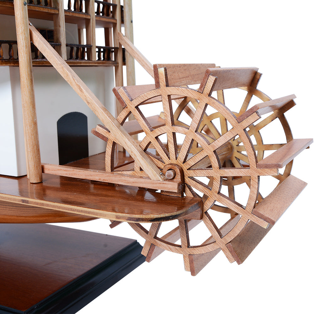 KING MISSISSIPI STEAM SHIP MODEL L76 | High-quality | Fully Assembled Wooden Model boats For Wholesale