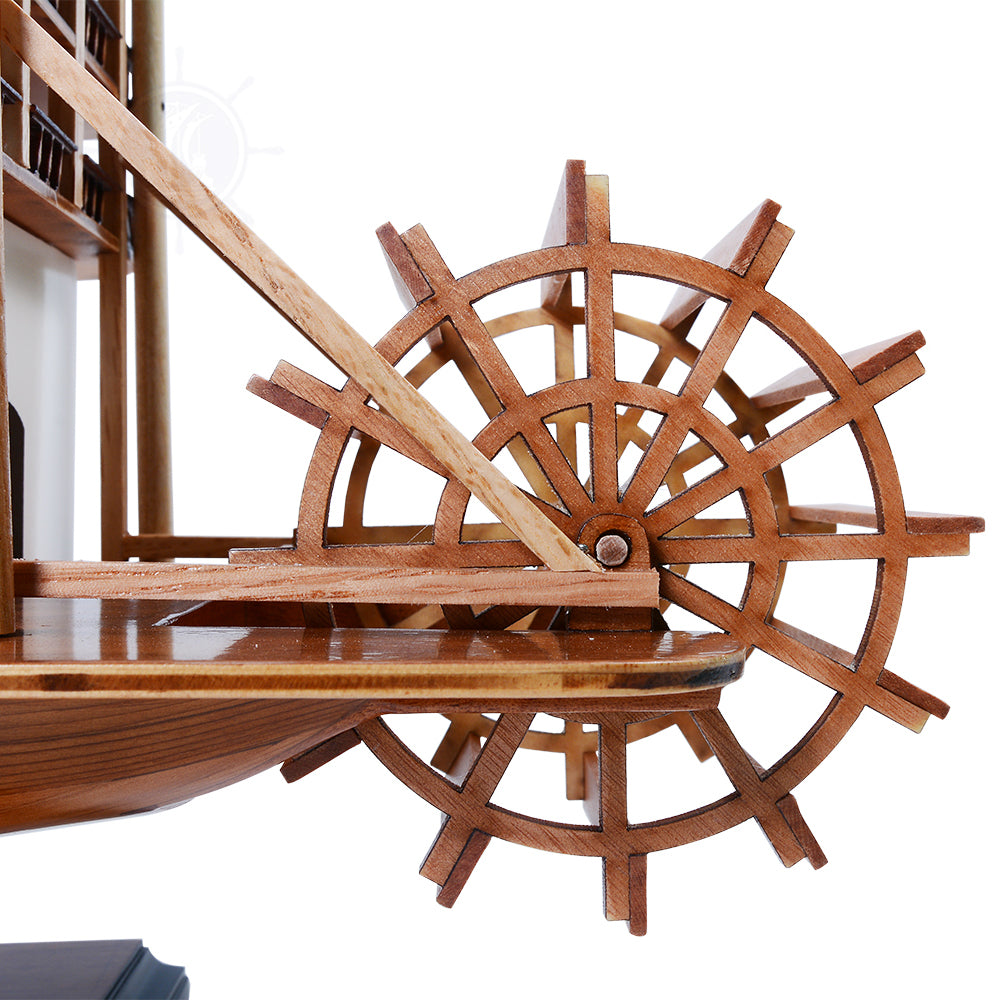KING MISSISSIPI STEAM SHIP MODEL L76 | High-quality | Fully Assembled Wooden Model boats For Wholesale