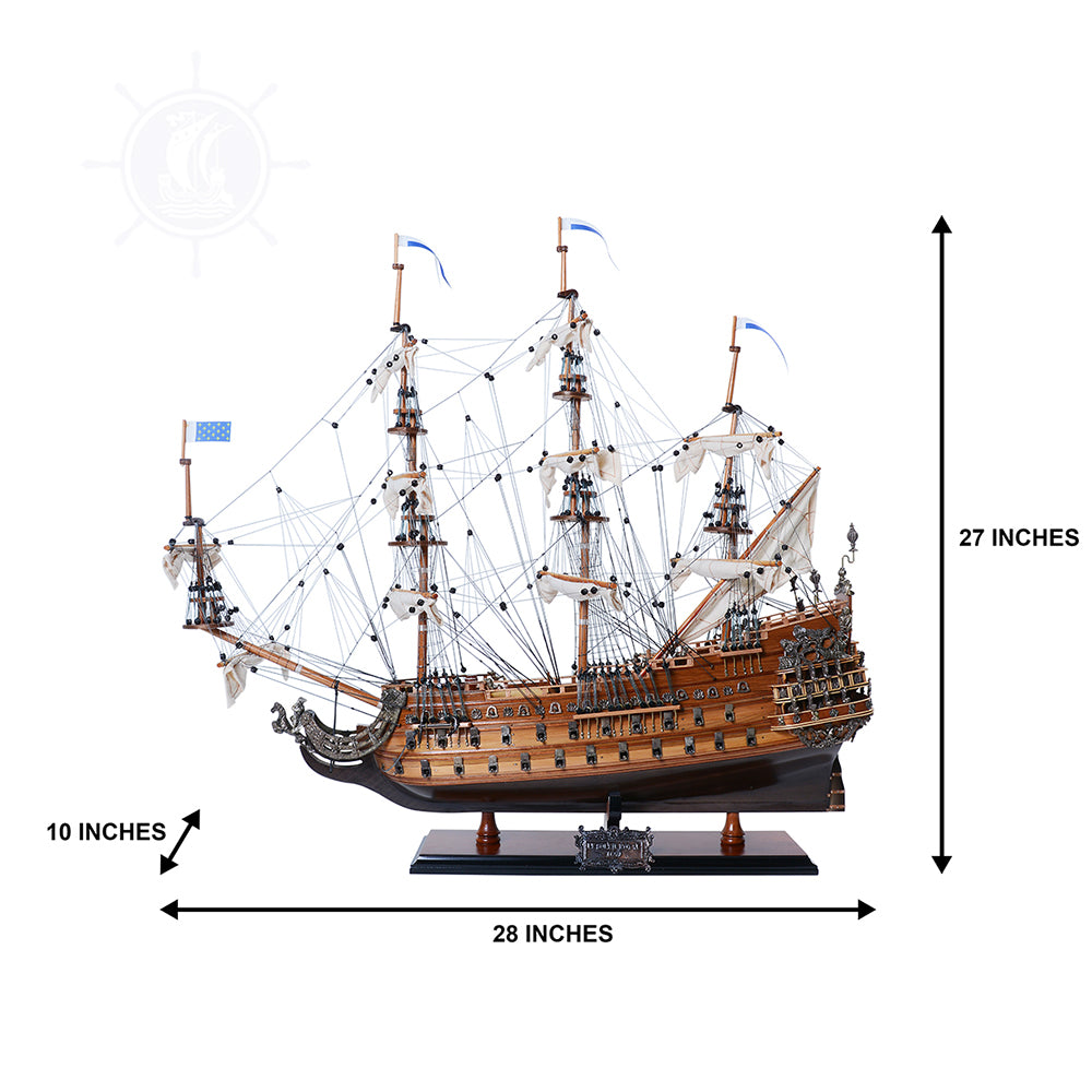 SOLEIL ROYAL MODEL SHIP L60 | High-quality | Fully Assembled Wooden Ship Models For Wholesale