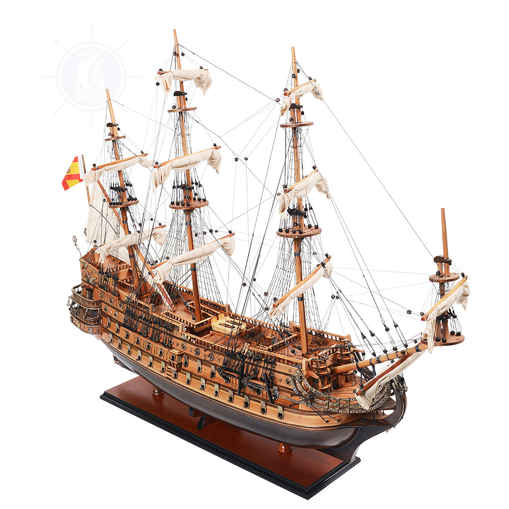 SAN FELIPE MODEL SHIP L80 | High-quality | Fully Assembled Wooden Ship Models For Wholesale