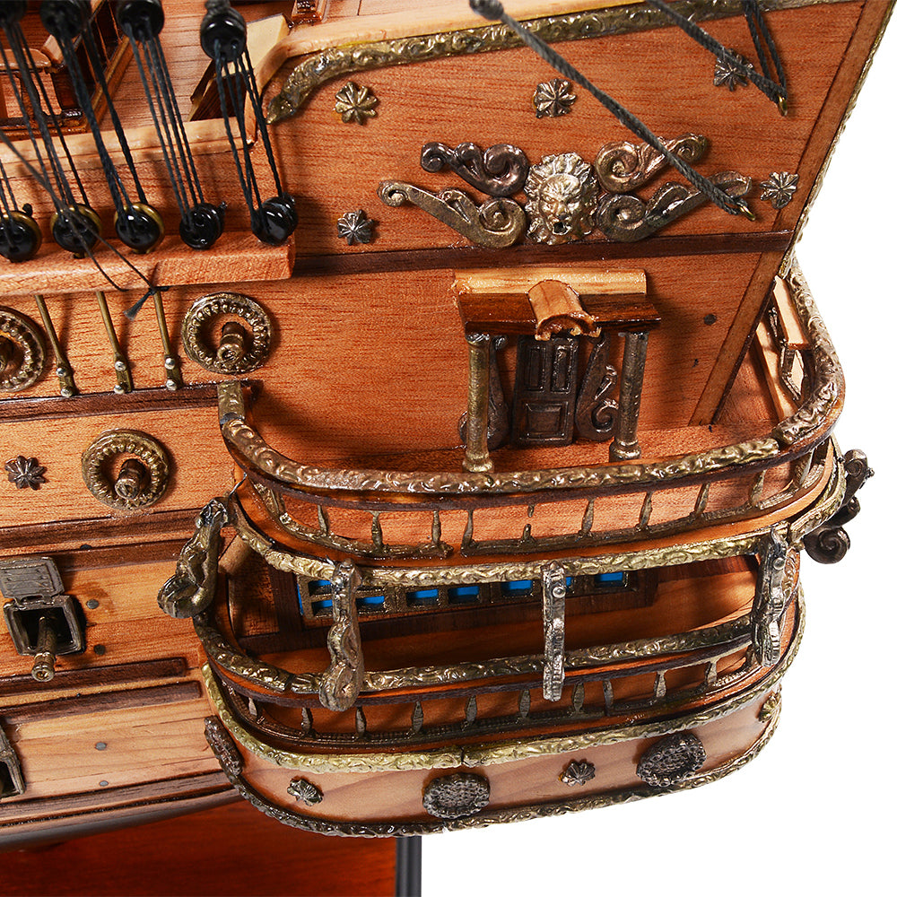 SAN FELIPE MODEL SHIP L80 | High-quality | Fully Assembled Wooden Ship Models For Wholesale