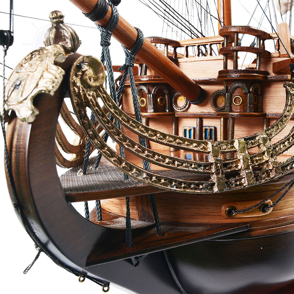 SAN FELIPE MODEL SHIP L80 | High-quality | Fully Assembled Wooden Ship Models For Wholesale