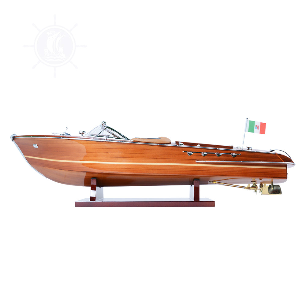 RIVA AQUARAMA REPLICA MODEL BOAT L64 | High-quality | Fully Assembled Wooden Model boats For Wholesale