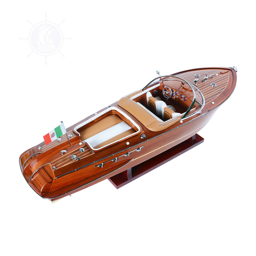 RIVA AQUARAMA REPLICA MODEL BOAT L64 | High-quality | Fully Assembled Wooden Model boats For Wholesale