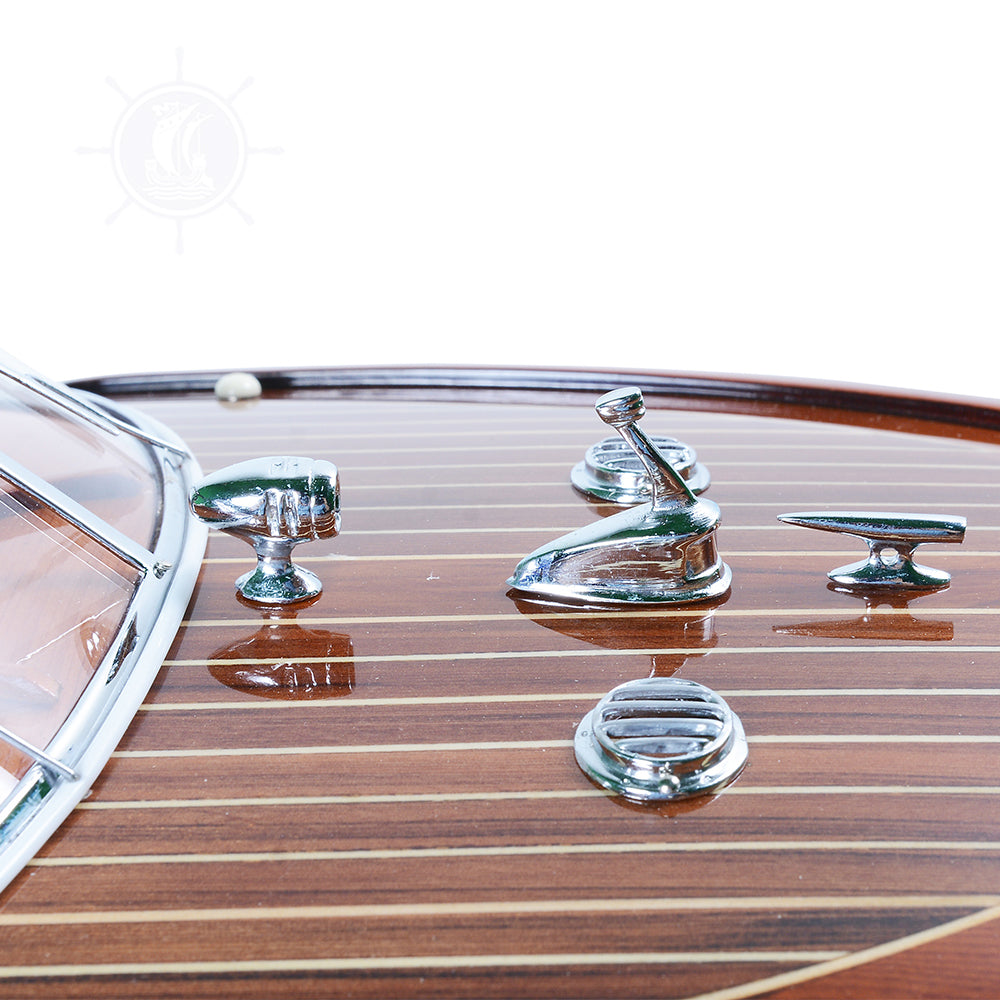 RIVA AQUARAMA REPLICA MODEL BOAT L64 | High-quality | Fully Assembled Wooden Model boats For Wholesale