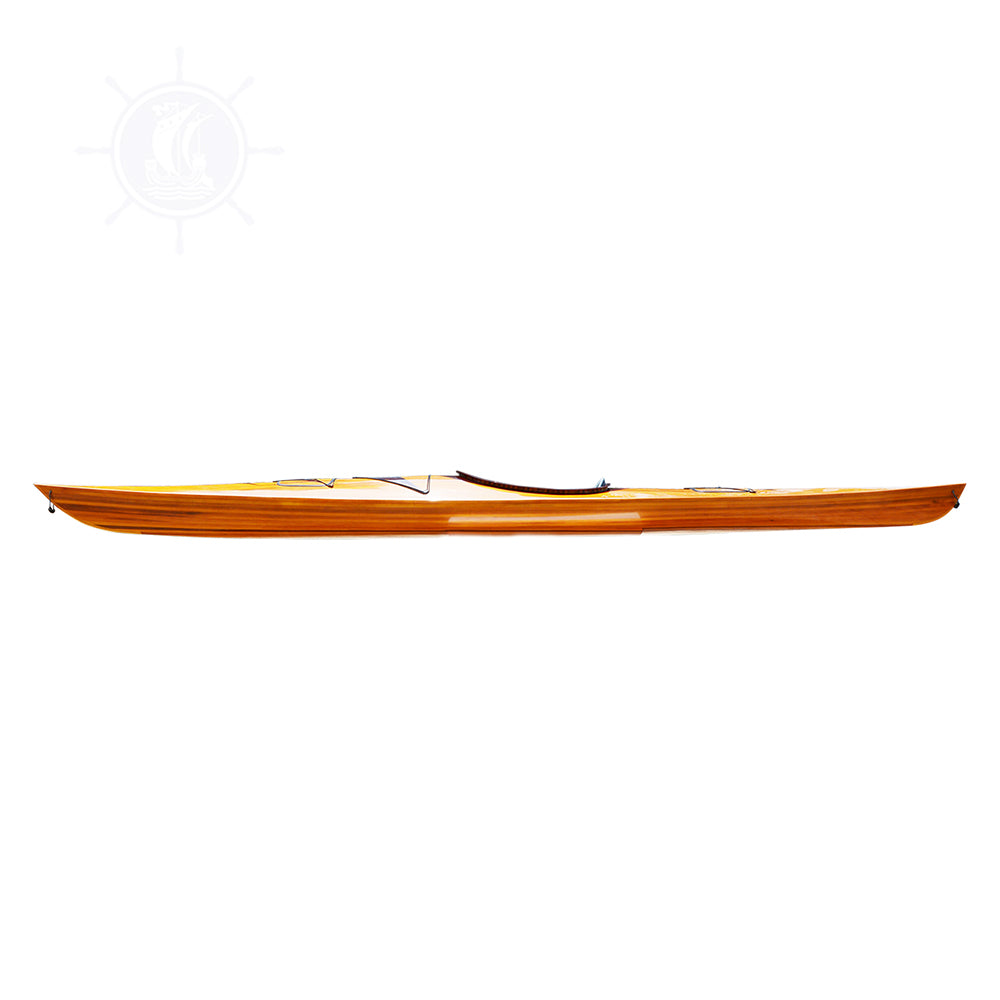 KAYAK WITH ARROWS DESIGN 17 FEET LONG | Wooden Kayak | Boat | Canoe with Paddles for fishing and water sports For Wholesale