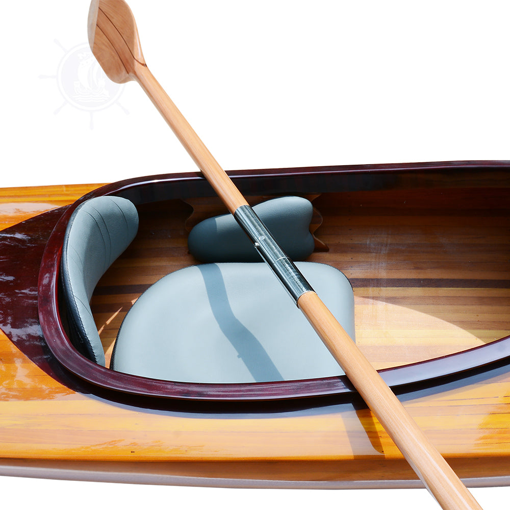 KAYAK WITH ARROWS DESIGN 17 FEET LONG | Wooden Kayak | Boat | Canoe with Paddles for fishing and water sports For Wholesale