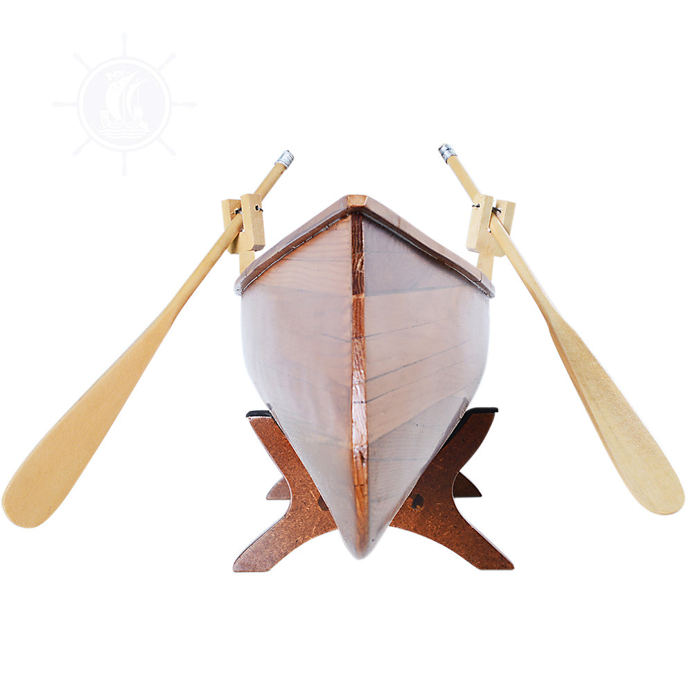 PETERBOROUGH CANOE MODEL BOAT | High-quality | Fully Assembled Wooden Model boats For Wholesale