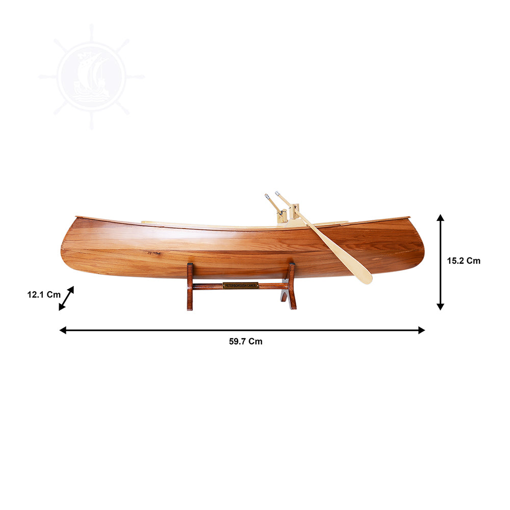 PETERBOROUGH CANOE MODEL BOAT | High-quality | Fully Assembled Wooden Model boats For Wholesale
