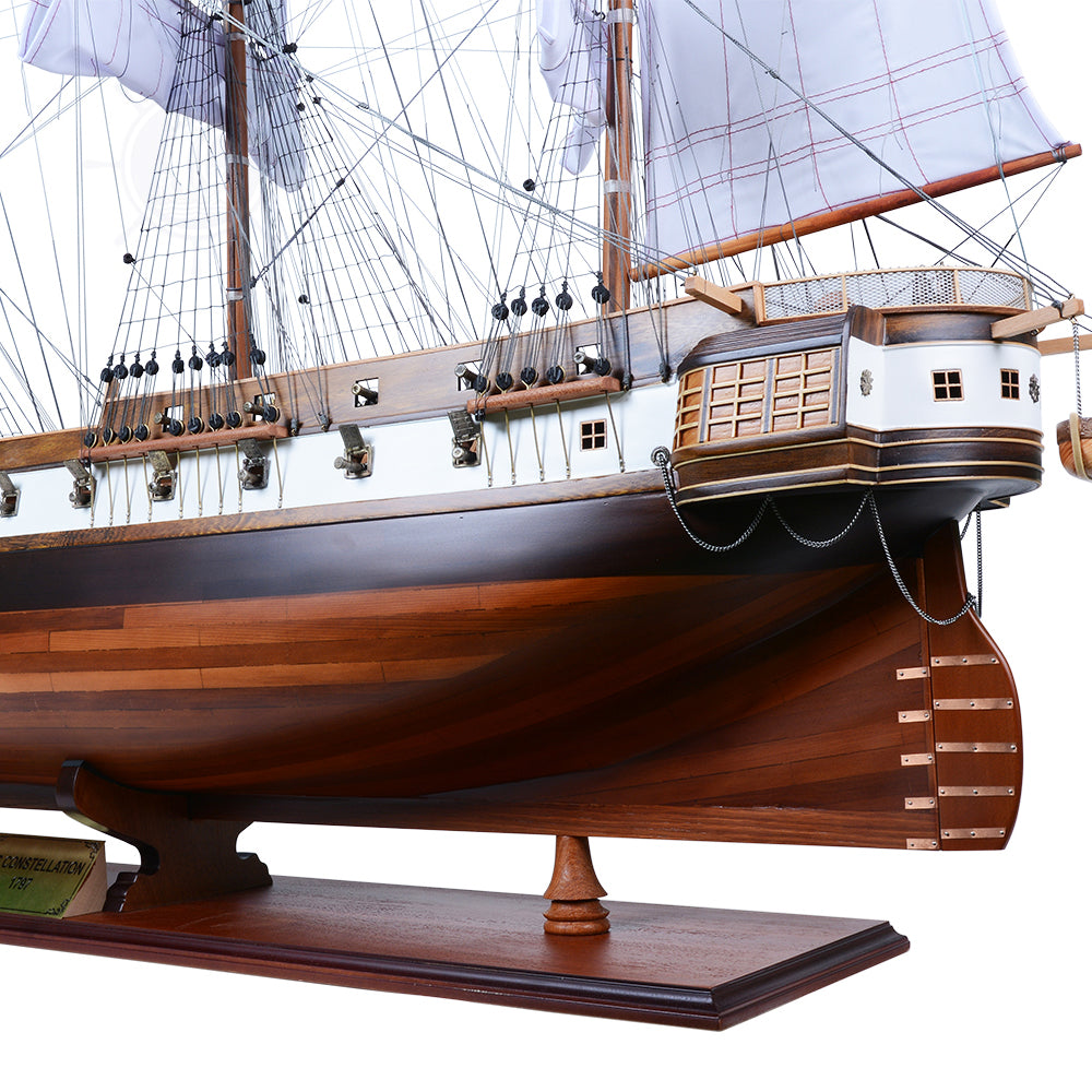 USS CONSTELLATION MODEL SHIP XL | High-quality | Fully Assembled Wooden Ship Models For Wholesale