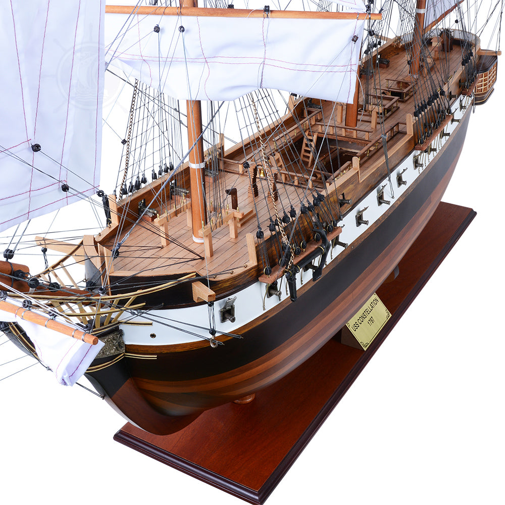 USS CONSTELLATION MODEL SHIP XL | High-quality | Fully Assembled Wooden Ship Models For Wholesale