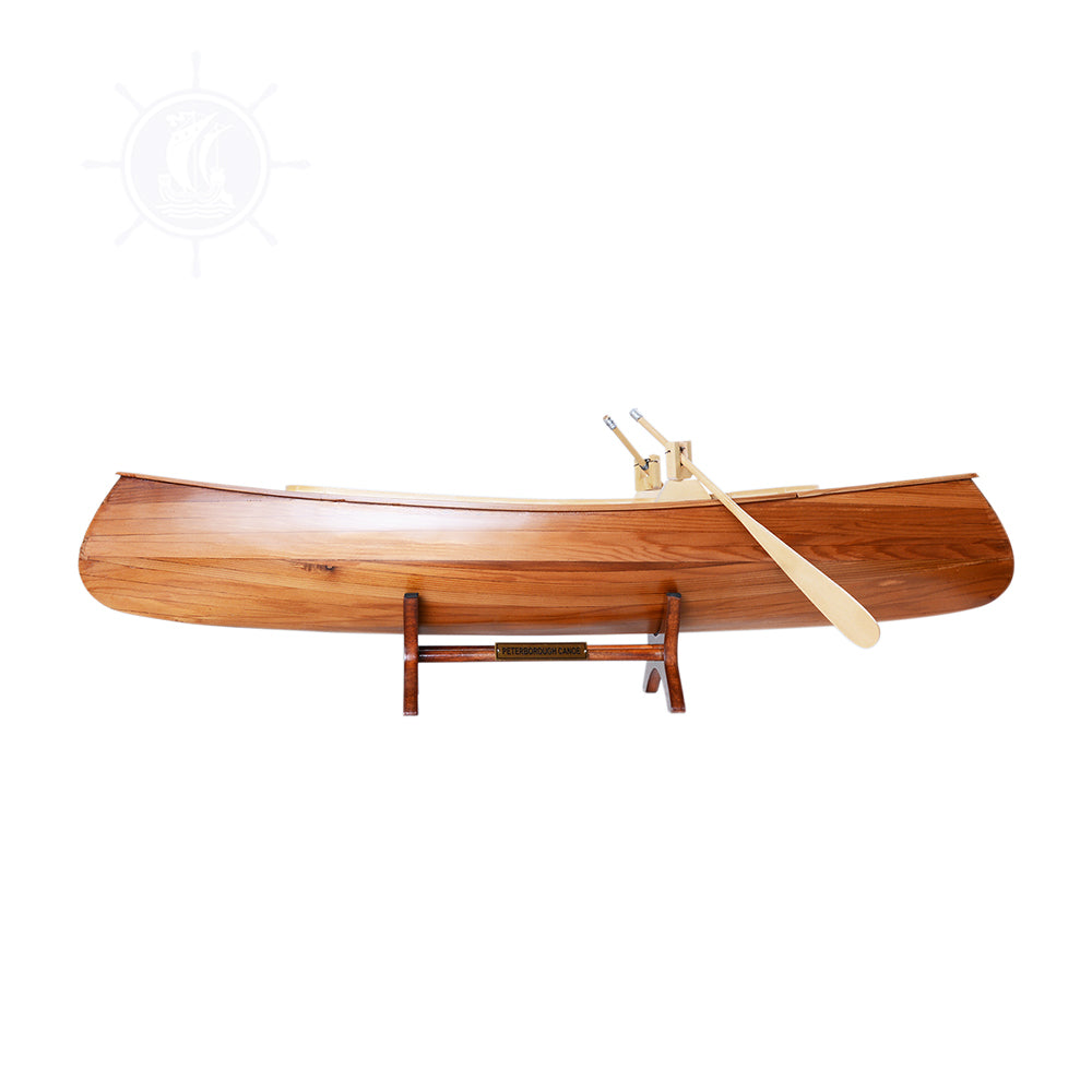 PETERBOROUGH CANOE MODEL BOAT | High-quality | Fully Assembled Wooden Model boats For Wholesale