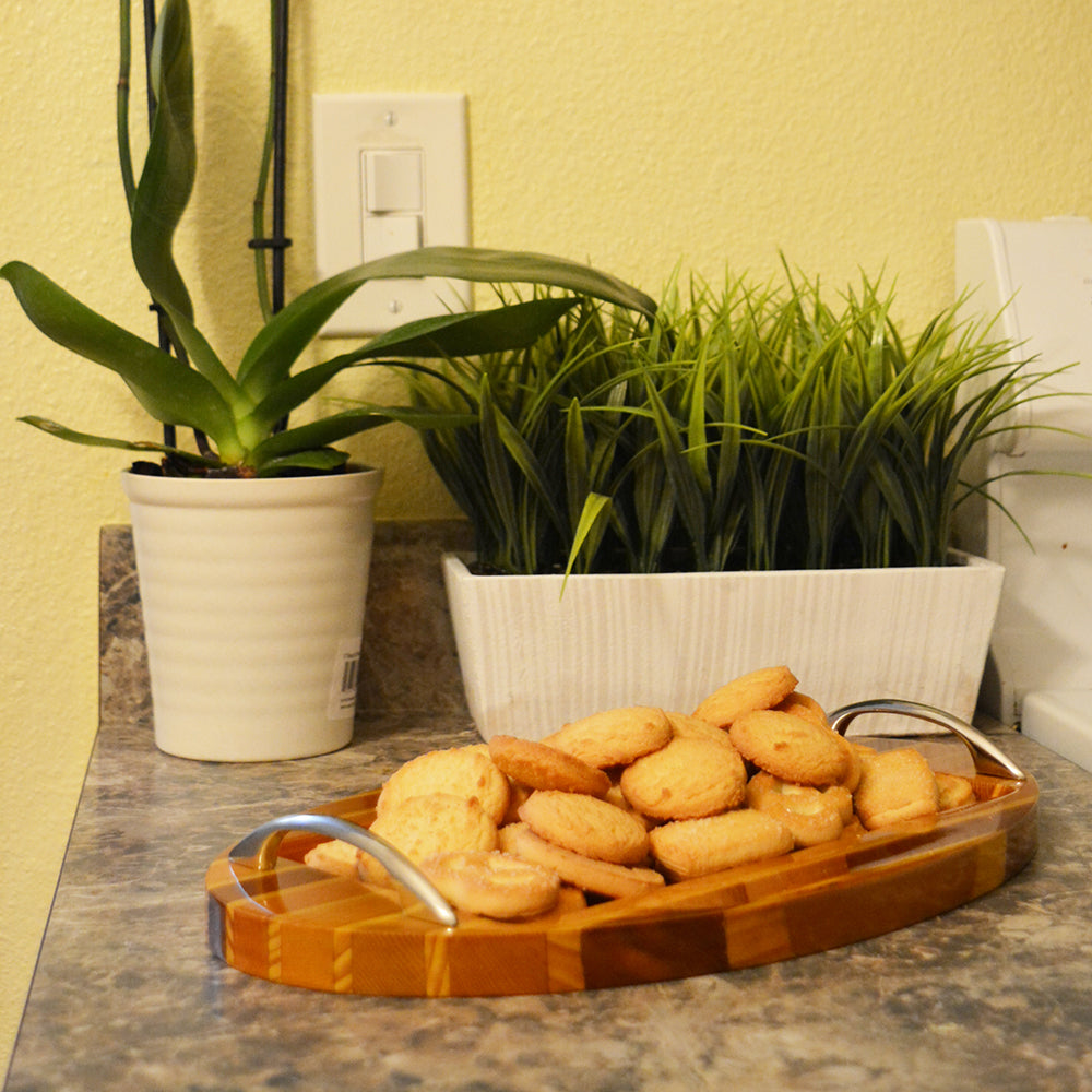 CHRIST CRAFT OVAL TRAY