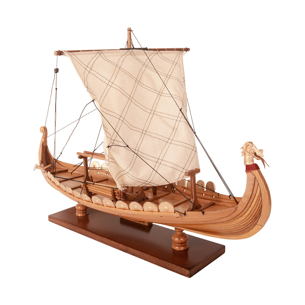 Drakkar Viking MODEL BOAT L40 | High-quality | Fully Assembled Wooden Model boats For Wholesale
