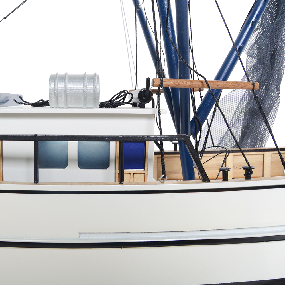 SHRIMP BOAT MODEL BOAT | High-quality | Fully Assembled Wooden Model boats For Wholesale
