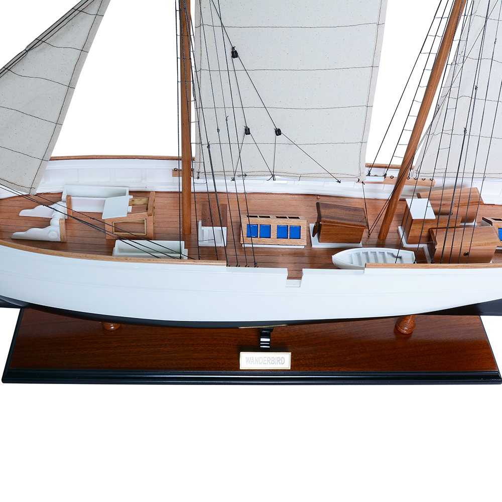 WANDERBIRD MODEL BOAT L80 | High-quality | Fully Assembled Wooden Model boats For Wholesale