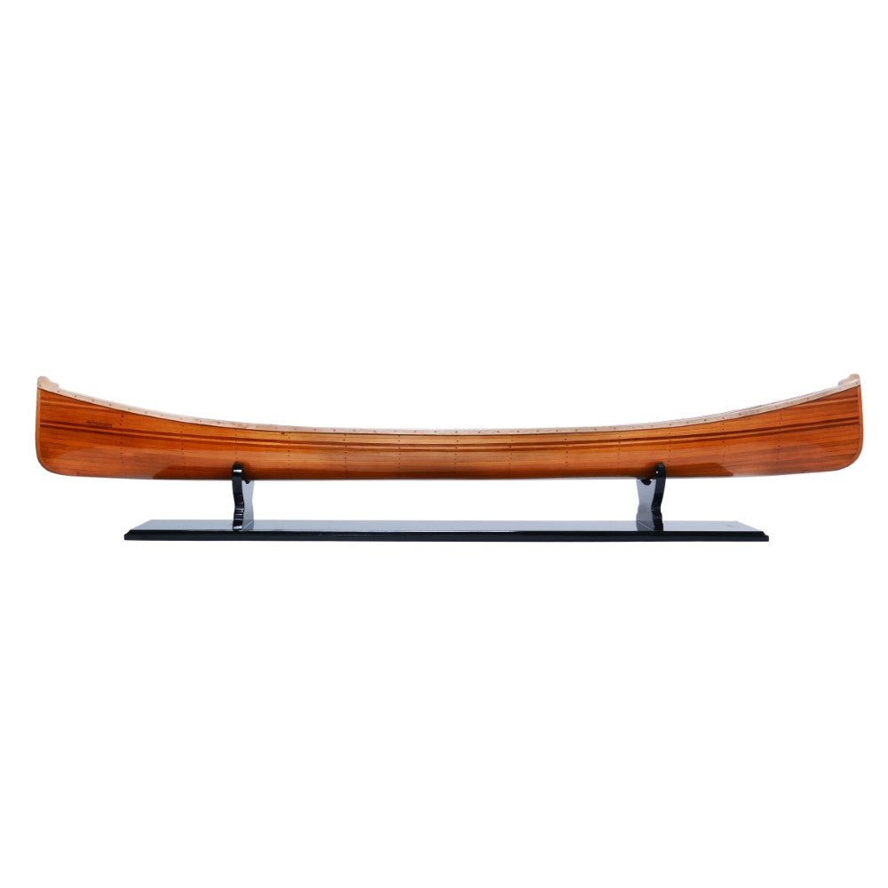 CANADIAN CANOE MODEL BOAT L110 | High-quality | Fully Assembled Wooden Model boats For Wholesale