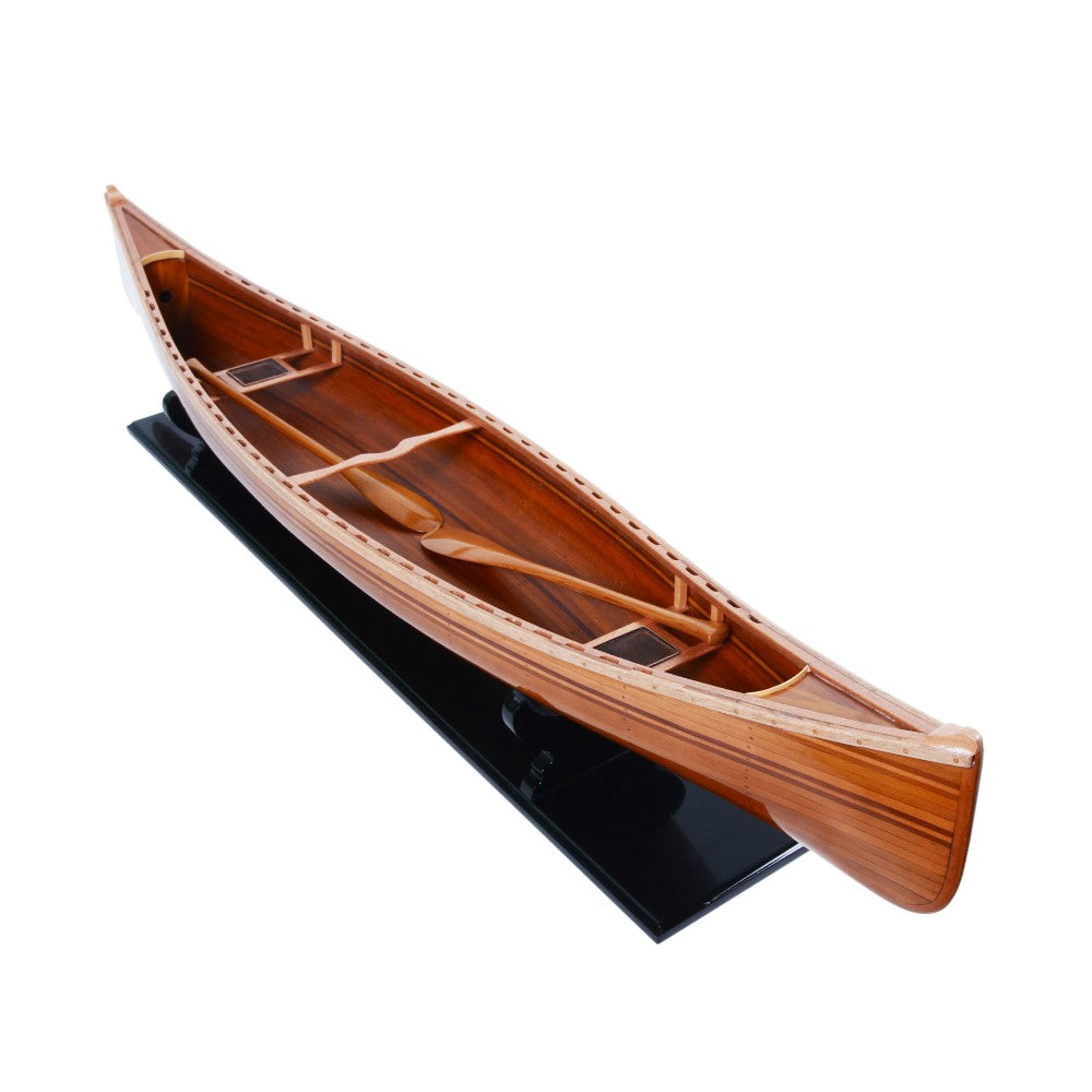CANADIAN CANOE MODEL BOAT L110 | High-quality | Fully Assembled Wooden Model boats For Wholesale