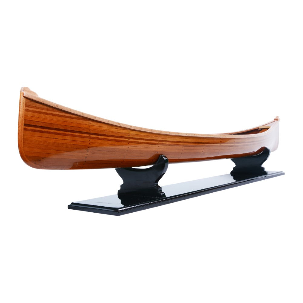 CANADIAN CANOE MODEL BOAT L110 | High-quality | Fully Assembled Wooden Model boats For Wholesale