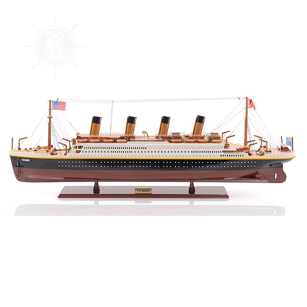 TITANIC CRUISE SHIP MODEL PAINTED LARGE| High-quality Cruiser| Fully Assembled Wooden Model Ship