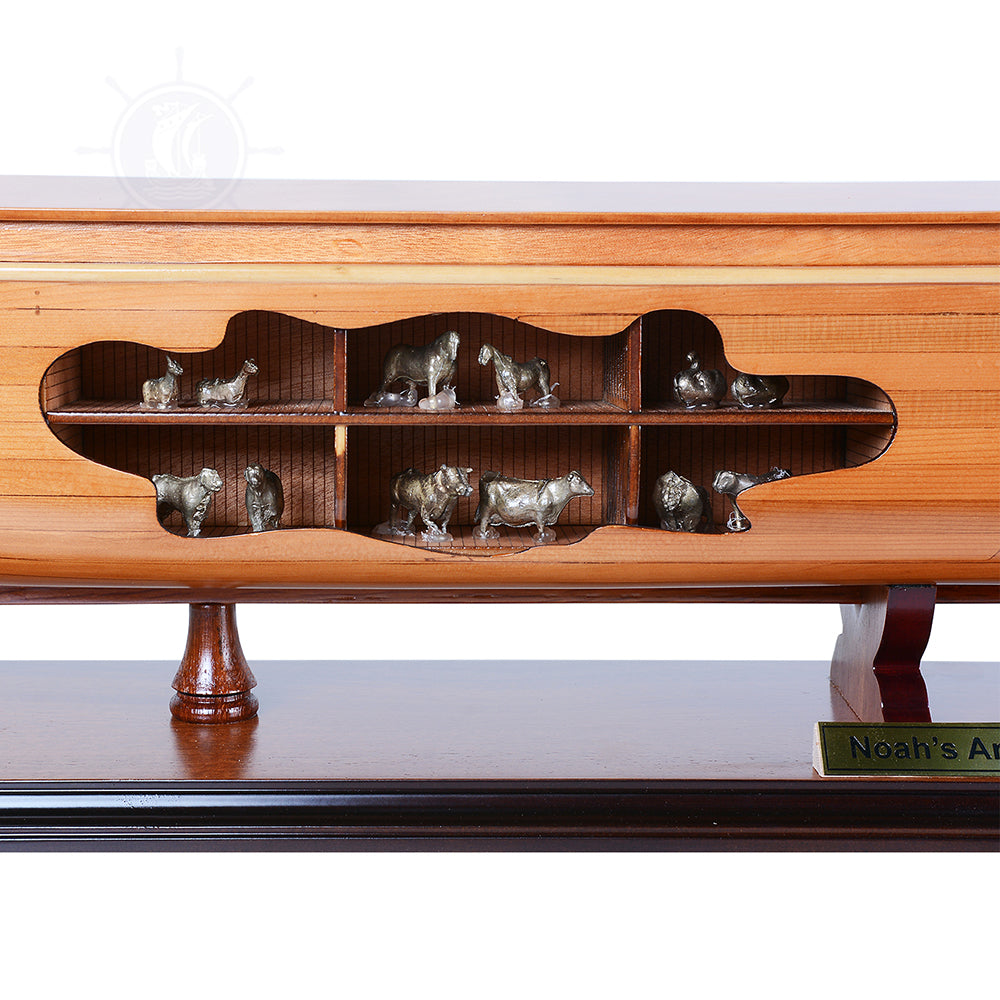 NOAH MODEL BOAT OPEN HULL | High-quality | Fully Assembled Wooden Model boats For Wholesale