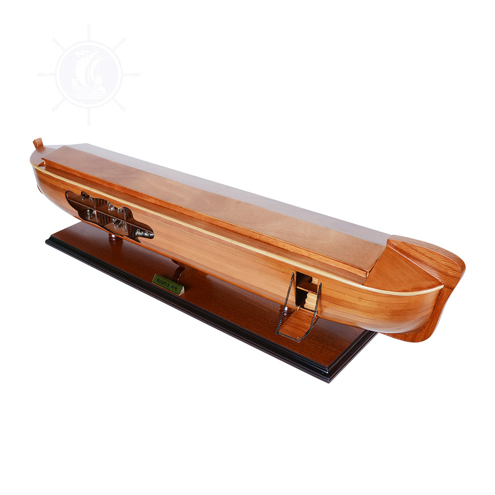 NOAH MODEL BOAT OPEN HULL | High-quality | Fully Assembled Wooden Model boats For Wholesale