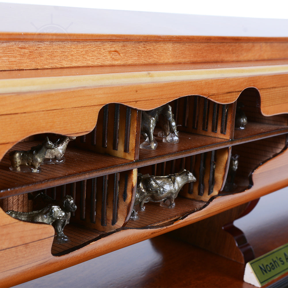NOAH MODEL BOAT OPEN HULL | High-quality | Fully Assembled Wooden Model boats For Wholesale