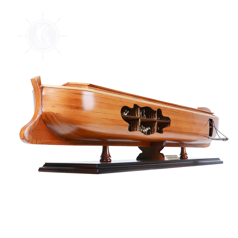 NOAH MODEL BOAT OPEN HULL | High-quality | Fully Assembled Wooden Model boats For Wholesale