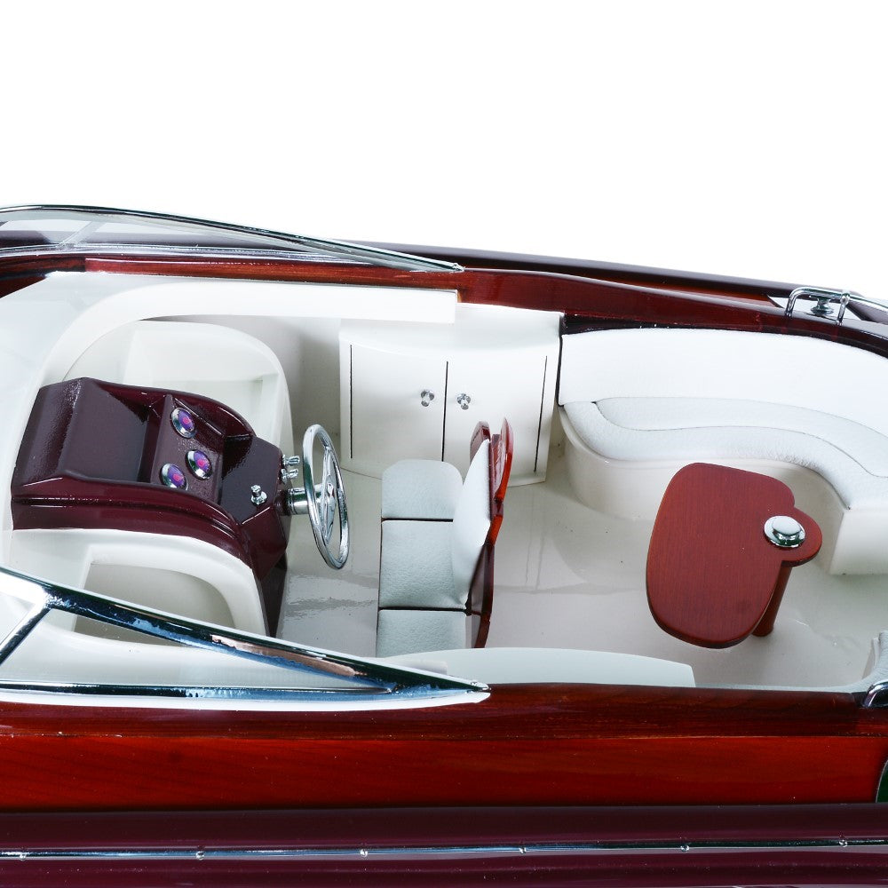 RIVA RAMA MODEL BOAT L90 | High-quality | Fully Assembled Wooden Model boats For Wholesale