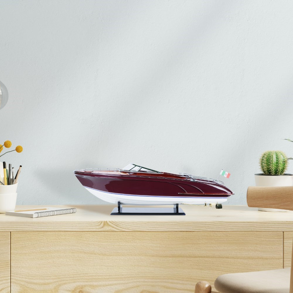 RIVA RAMA MODEL BOAT L90 | High-quality | Fully Assembled Wooden Model boats For Wholesale