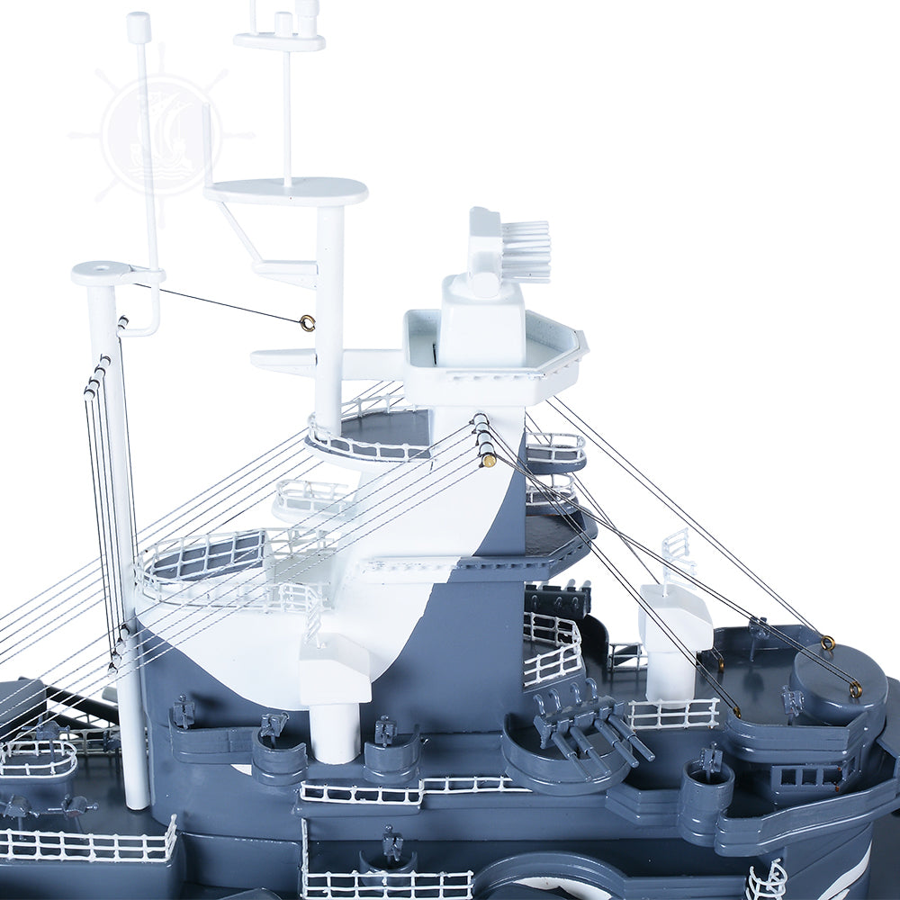 USS ALABAMA BB-60 MODEL BOAT | High-quality | Fully Assembled Wooden Model boats For Wholesale