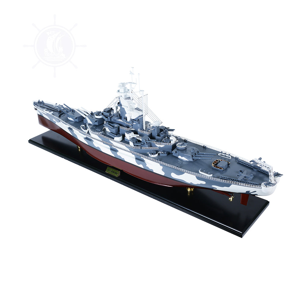 USS ALABAMA BB-60 MODEL BOAT | High-quality | Fully Assembled Wooden Model boats For Wholesale