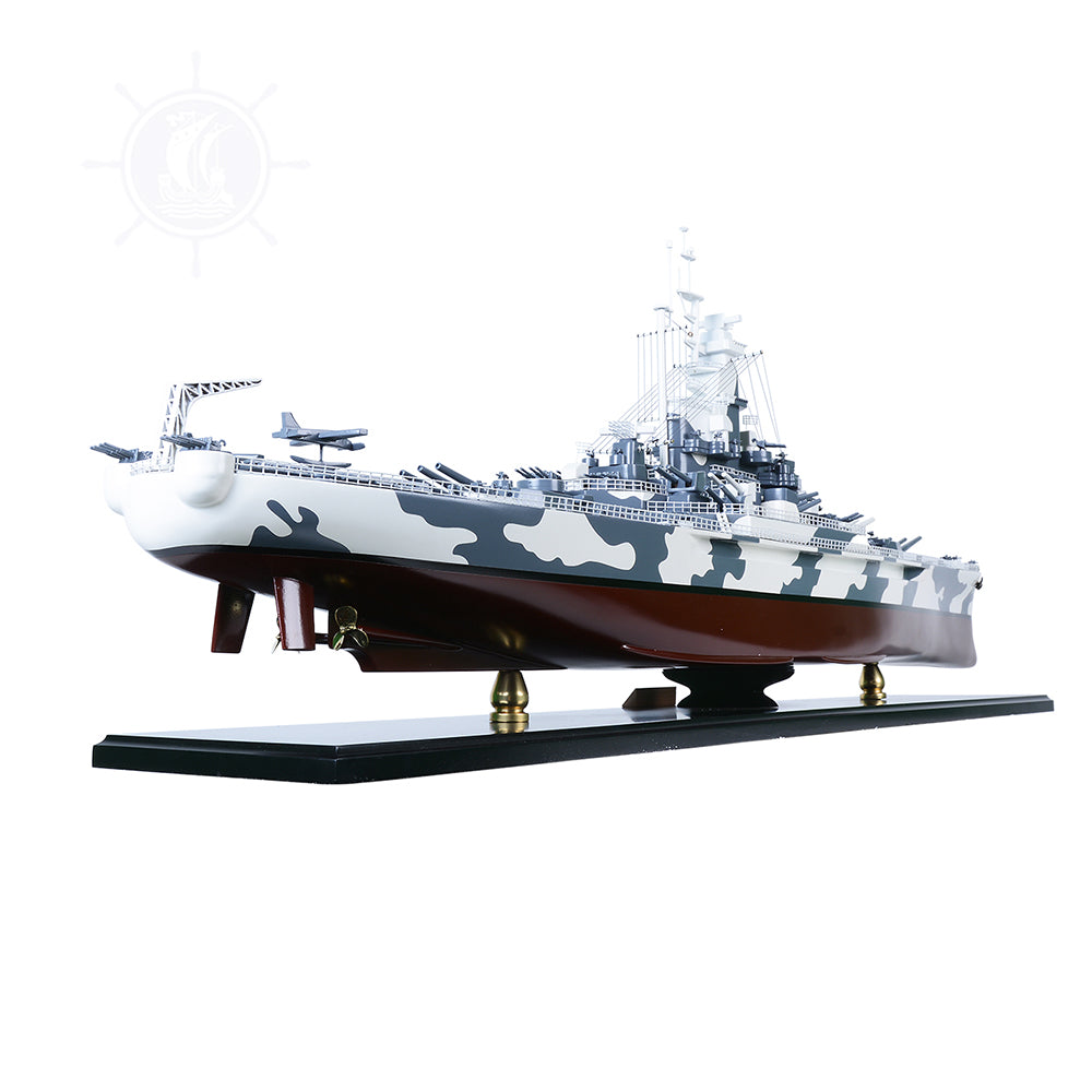 USS ALABAMA BB-60 MODEL BOAT | High-quality | Fully Assembled Wooden Model boats For Wholesale