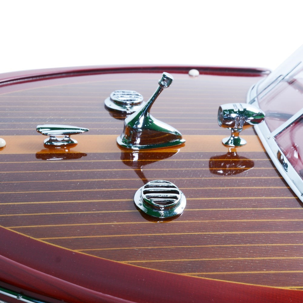 RIVA AQUARAMA MODEL BOAT RC READY | High-quality | Fully Assembled Wooden Model boats For Wholesale