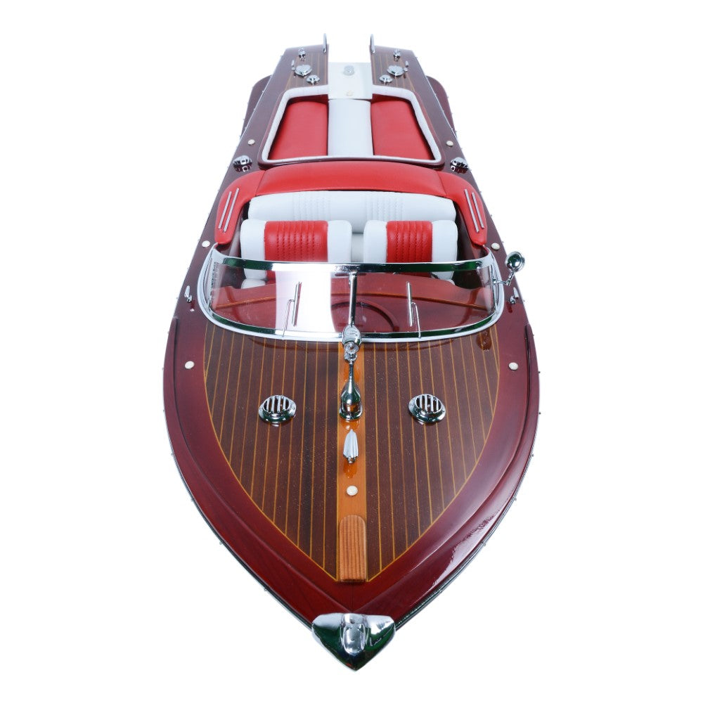 RIVA AQUARAMA MODEL BOAT RC READY | High-quality | Fully Assembled Wooden Model boats For Wholesale
