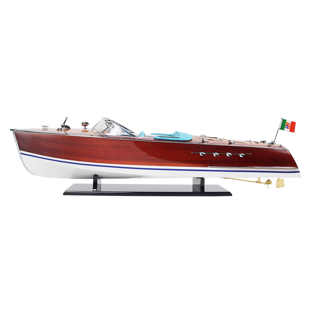 RIVA TRITON MODEL BOAT PAINTED L91 | High-quality | Fully Assembled Wooden Model boats For Wholesales