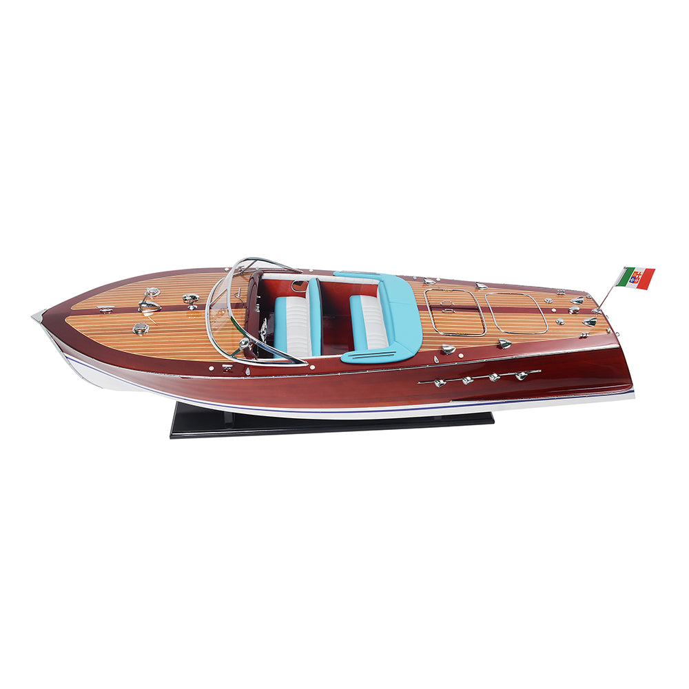 RIVA TRITON MODEL BOAT PAINTED L91 | High-quality | Fully Assembled Wooden Model boats For Wholesales