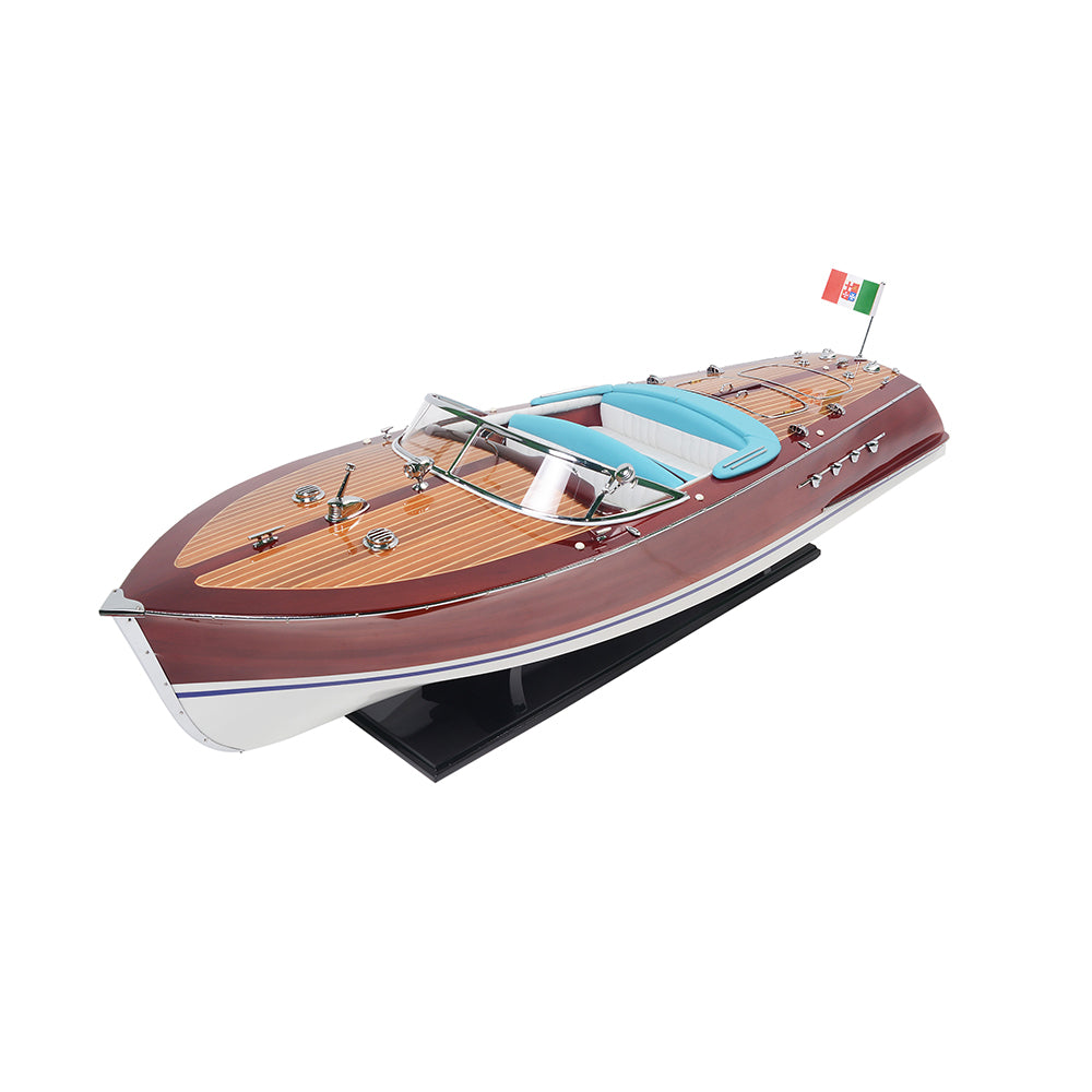RIVA TRITON MODEL BOAT PAINTED L91 | High-quality | Fully Assembled Wooden Model boats For Wholesales