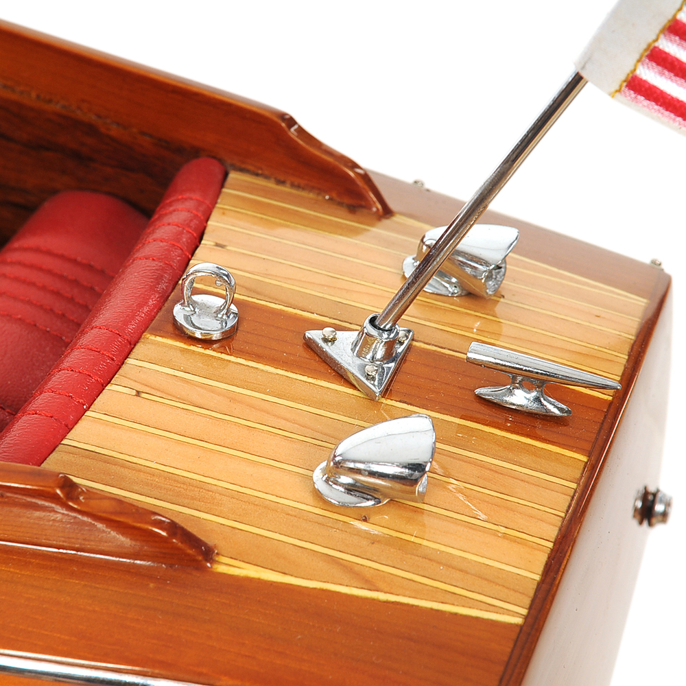 CHRIS CRAFT RUNABOUT MODEL BOAT MEDIUM | High-quality | Fully Assembled Wooden Model boats For Wholesale