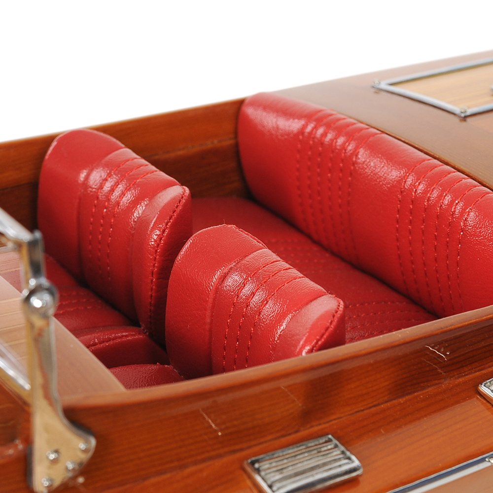 CHRIS CRAFT RUNABOUT MODEL BOAT MEDIUM | High-quality | Fully Assembled Wooden Model boats For Wholesale
