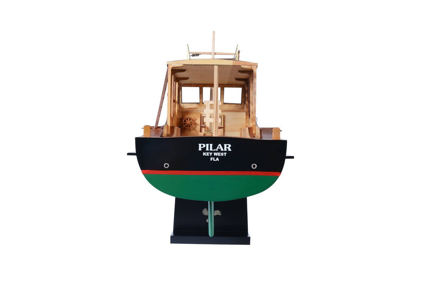HEMINGWAY™ PILAR MODEL BOAT FISHING BOAT | High-quality | Fully Assembled Wooden Model boats For Wholesale