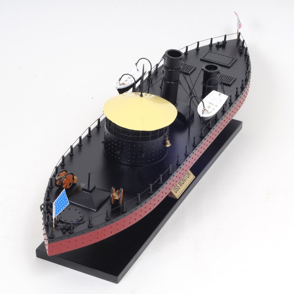 USS MONITOR MODEL BOAT | High-quality | Fully Assembled Wooden Model boats For Wholesale