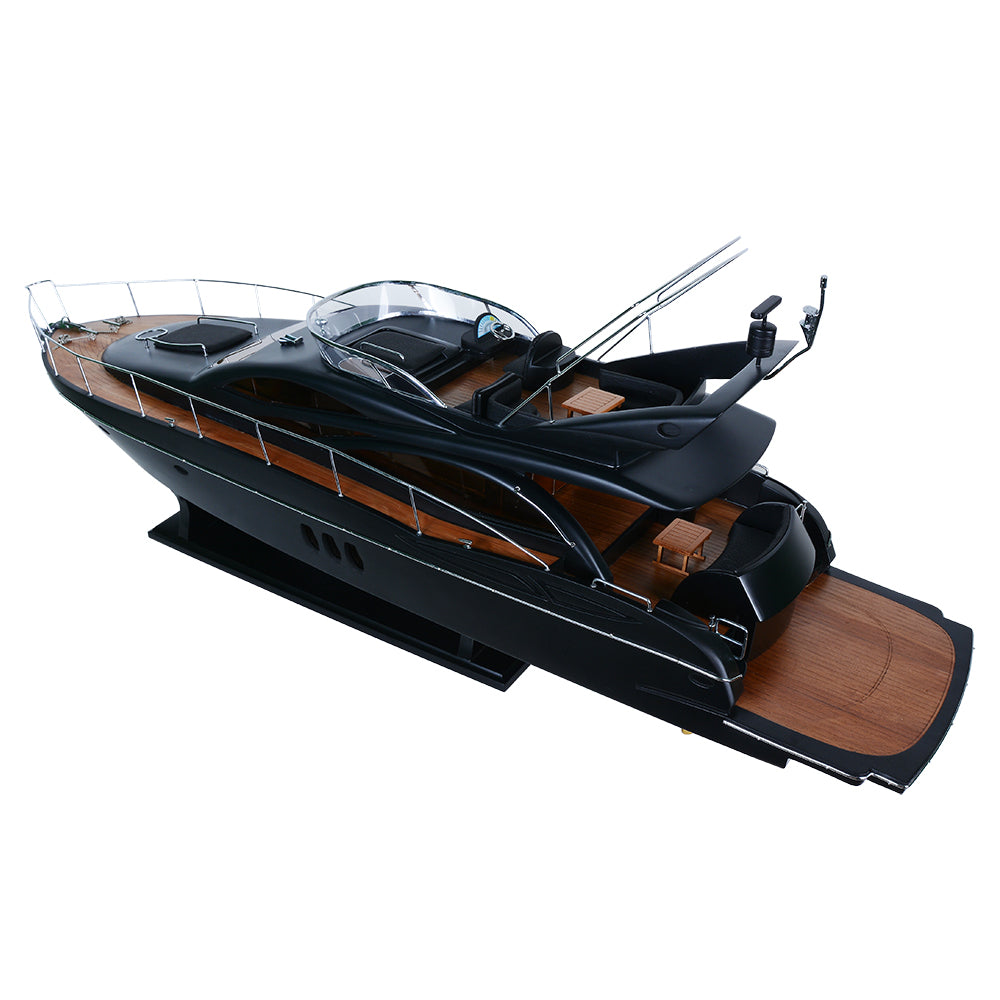 Manhattan Sunseeker 64 Black | High-quality | Fully Assembled Wooden Model boats For Wholesale