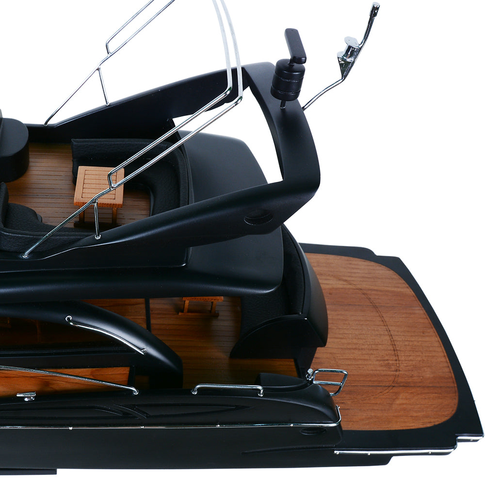Manhattan Sunseeker 64 Black | High-quality | Fully Assembled Wooden Model boats For Wholesale