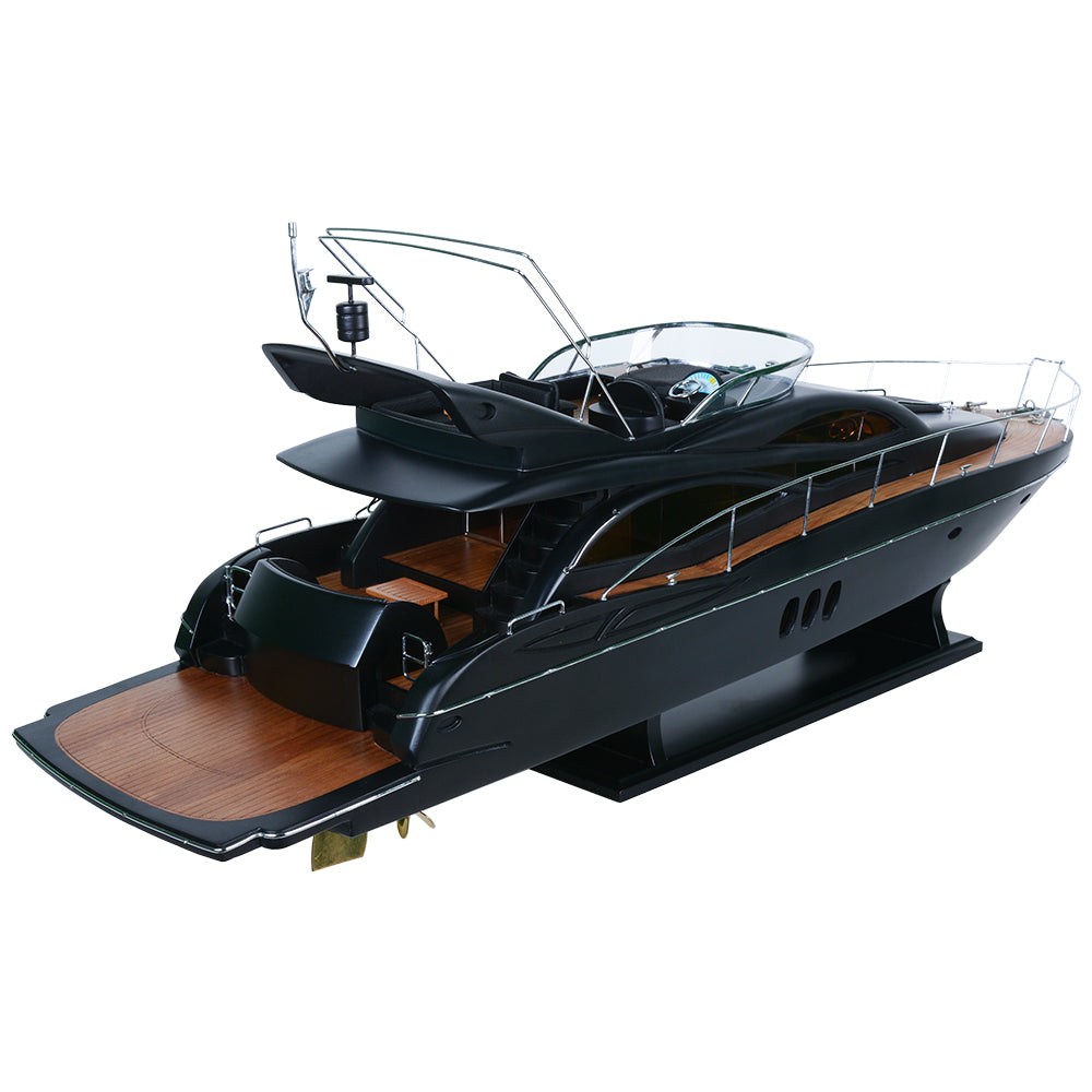 Manhattan Sunseeker 64 Black | High-quality | Fully Assembled Wooden Model boats For Wholesale