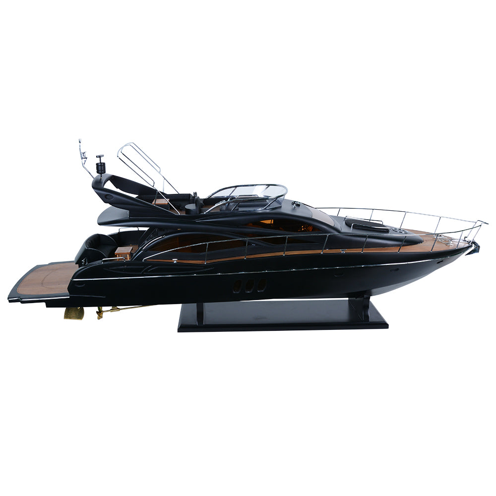 Manhattan Sunseeker 64 Black | High-quality | Fully Assembled Wooden Model boats For Wholesale