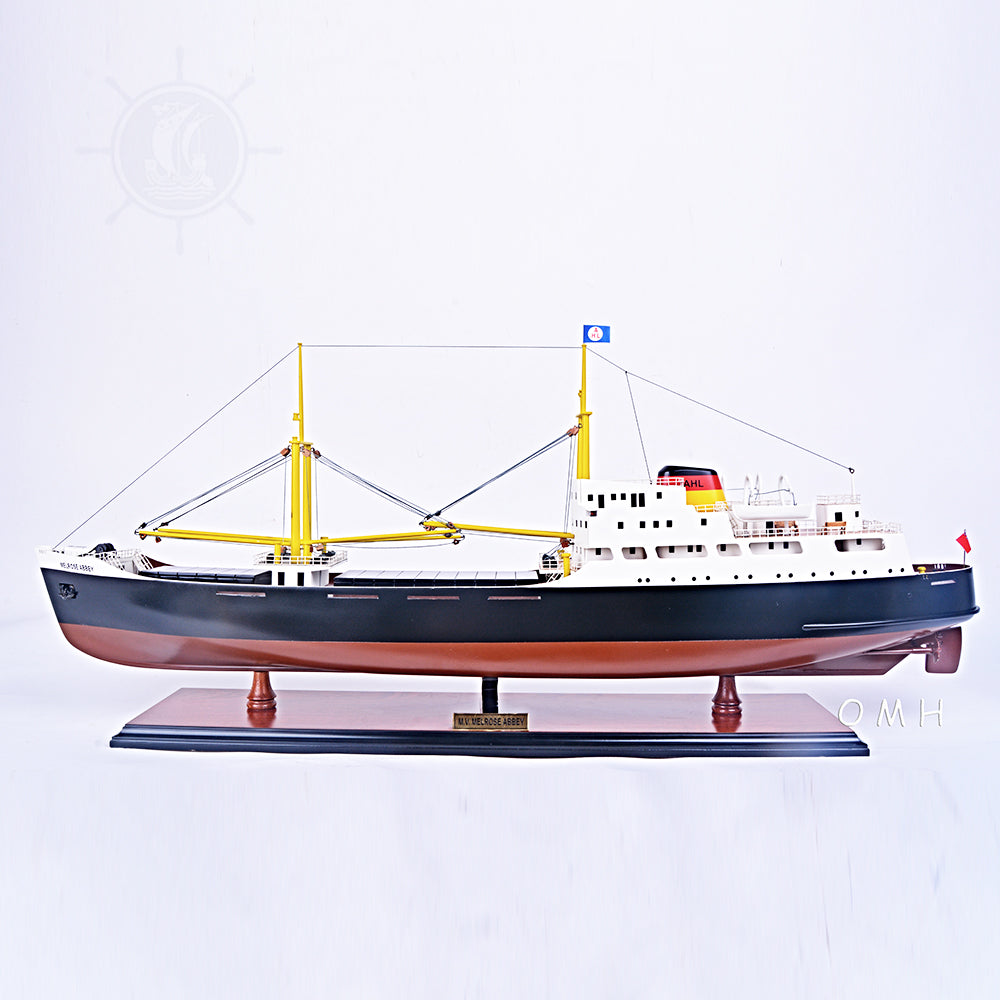 MELROSE ABBEY MODEL BOAT L80 CM | High-quality | Fully Assembled Wooden Model boats For Wholesales