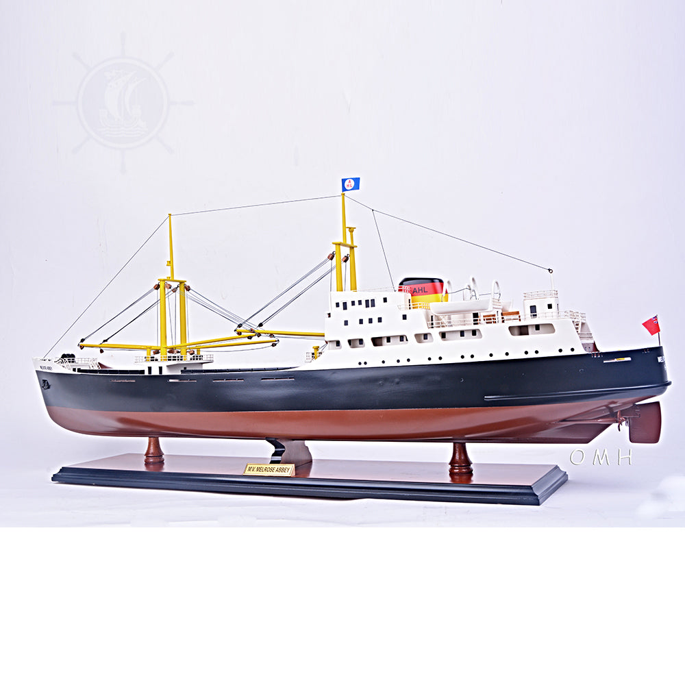 MELROSE ABBEY MODEL BOAT L80 CM | High-quality | Fully Assembled Wooden Model boats For Wholesales